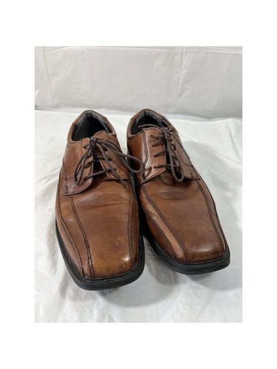 Dockers Other - Dockers Mens Size 7.5 M Brown Leather Upper Bicycle Lace Up Oxfords Dress Shoes